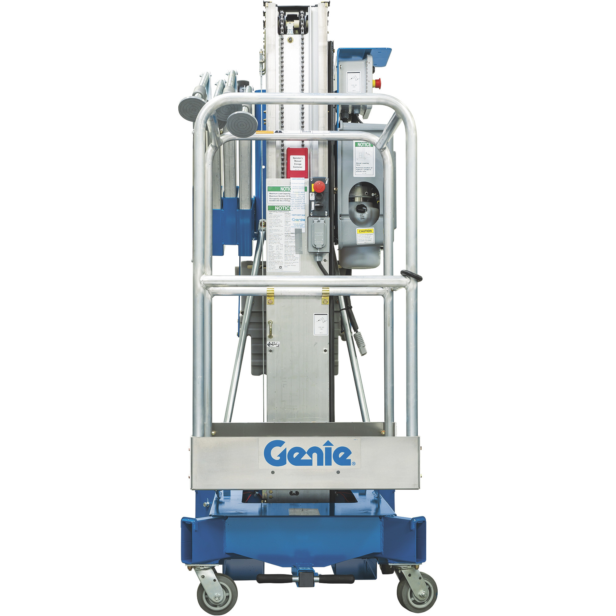 Genie Super Series DC Powered Aerial Work Platform, 36ft.6in. Lift, 350-Lb. Capacity, Model# AWP-36 DC